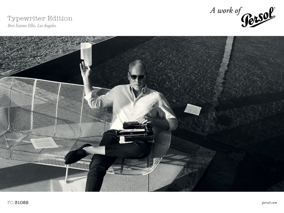 Persol Breat Easton Elis Typewriter