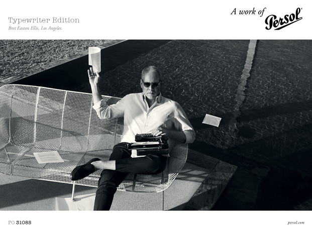 Persol Breat Easton Elis Typewriter