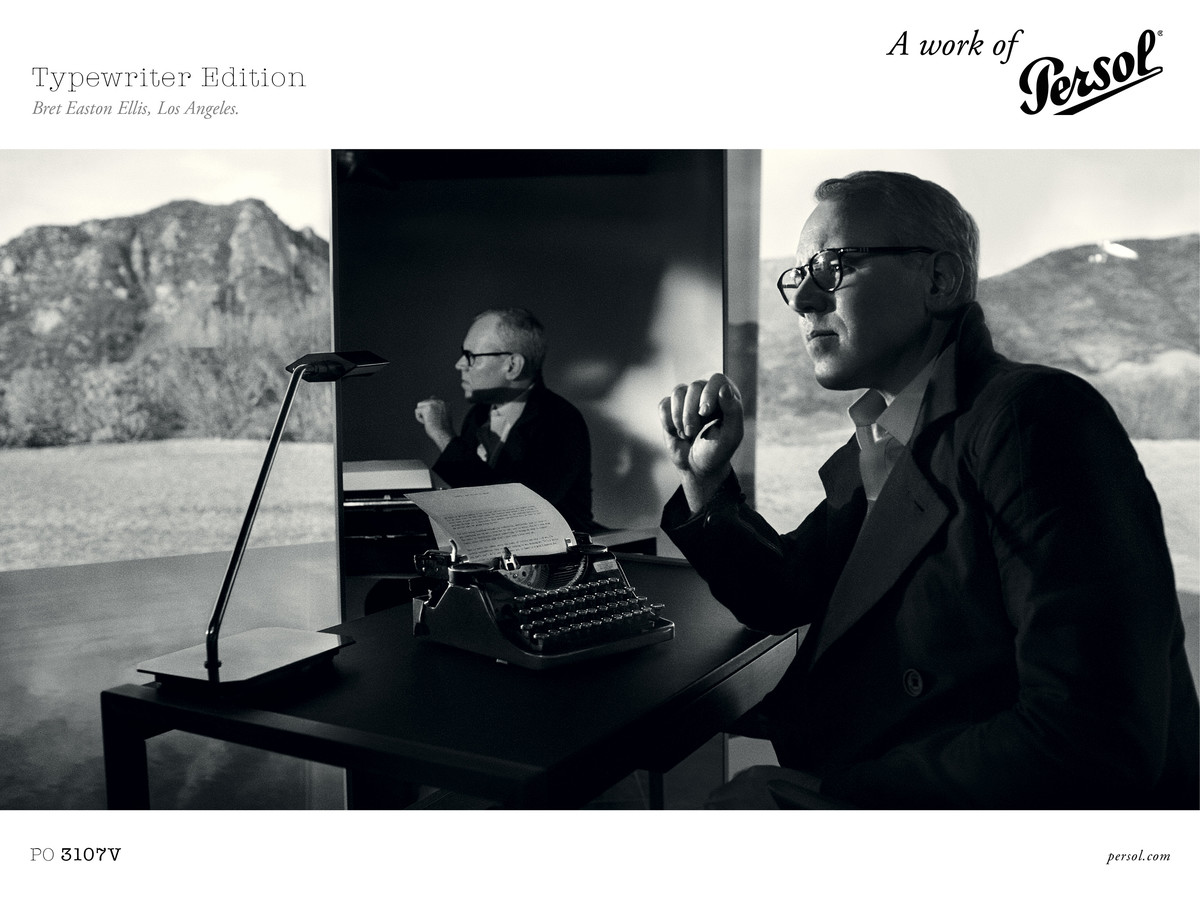 Persol Breat Easton Elis Typewriter